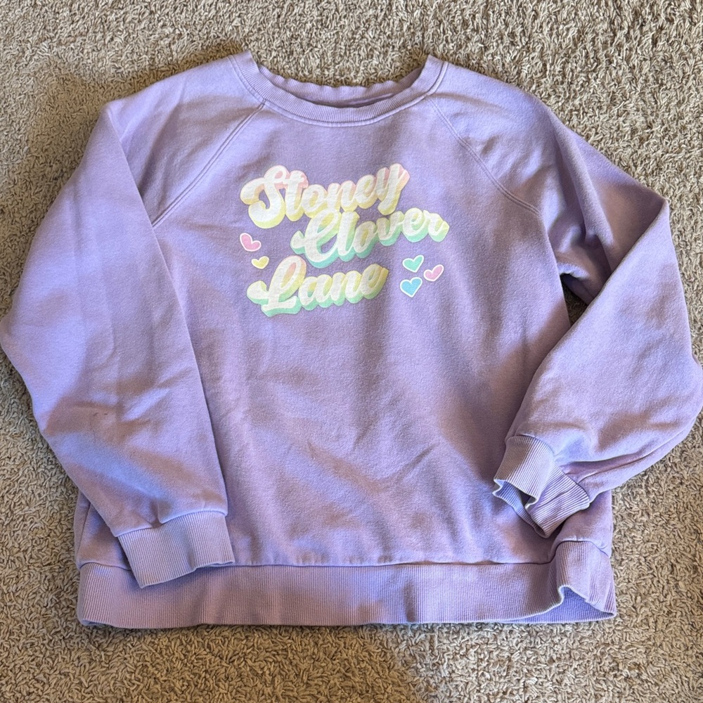 Stoney Clover Lane Women's Purple Crewneck